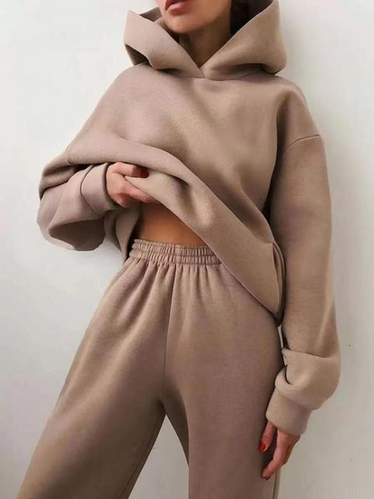 Komplet træningsdragt med oversized hættetrøje™