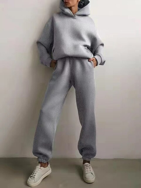 Komplet træningsdragt med oversized hættetrøje™